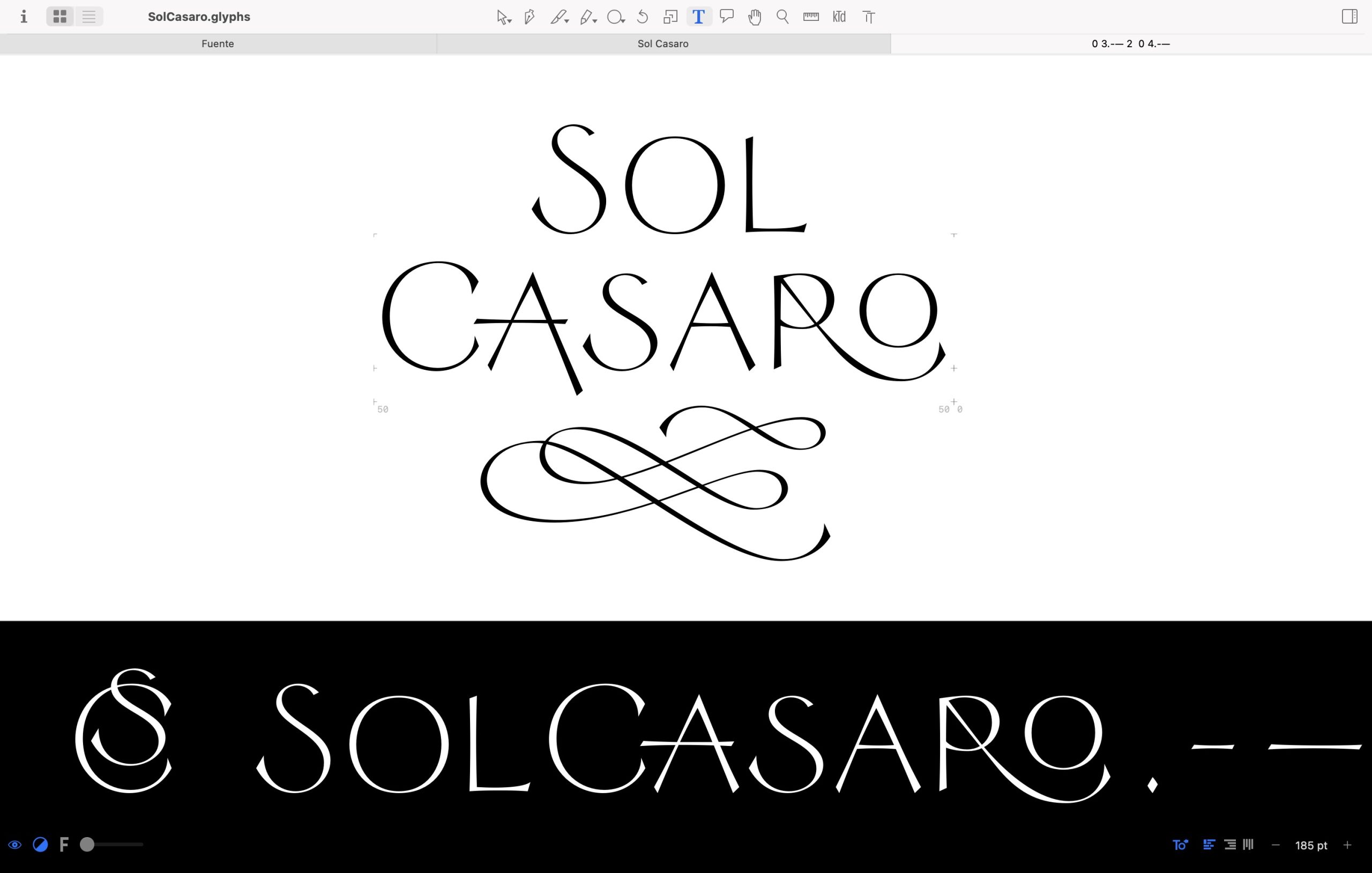 LOGO • Sol Casaro • Logo/Type • 2024